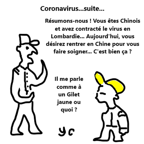 Coronavirus masque