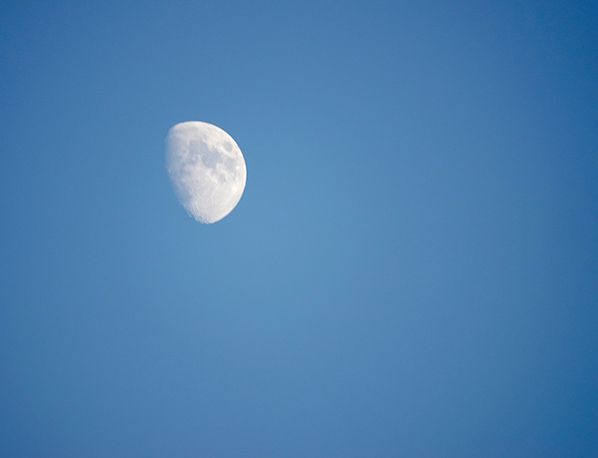 bernieshoot lundi soleil defi photo bleu aout ciel lune