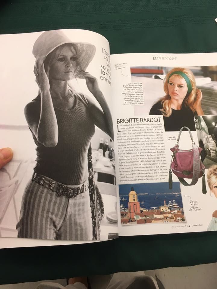 Brigitte Bardot dans &quot;Elle Style&quot; Québec collection n°2