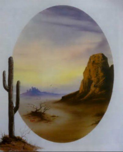 Desert Glow-Bob Ross-The Joy Of Painting-Video-