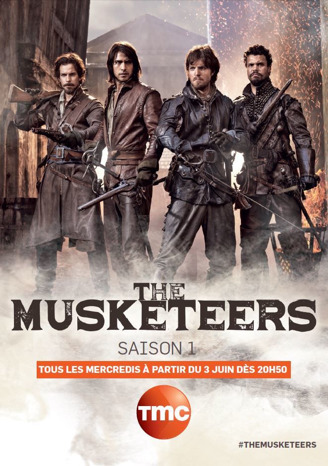 La série The Musketeers le mercredi à 20h50 dès le 3 juin sur TMC.