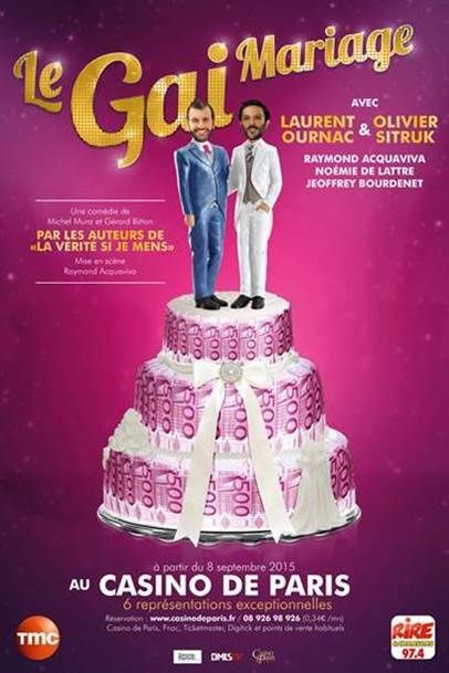 La pièce inédite Le gai mariage, avec Laurent Ournac, diffusée ce soir.