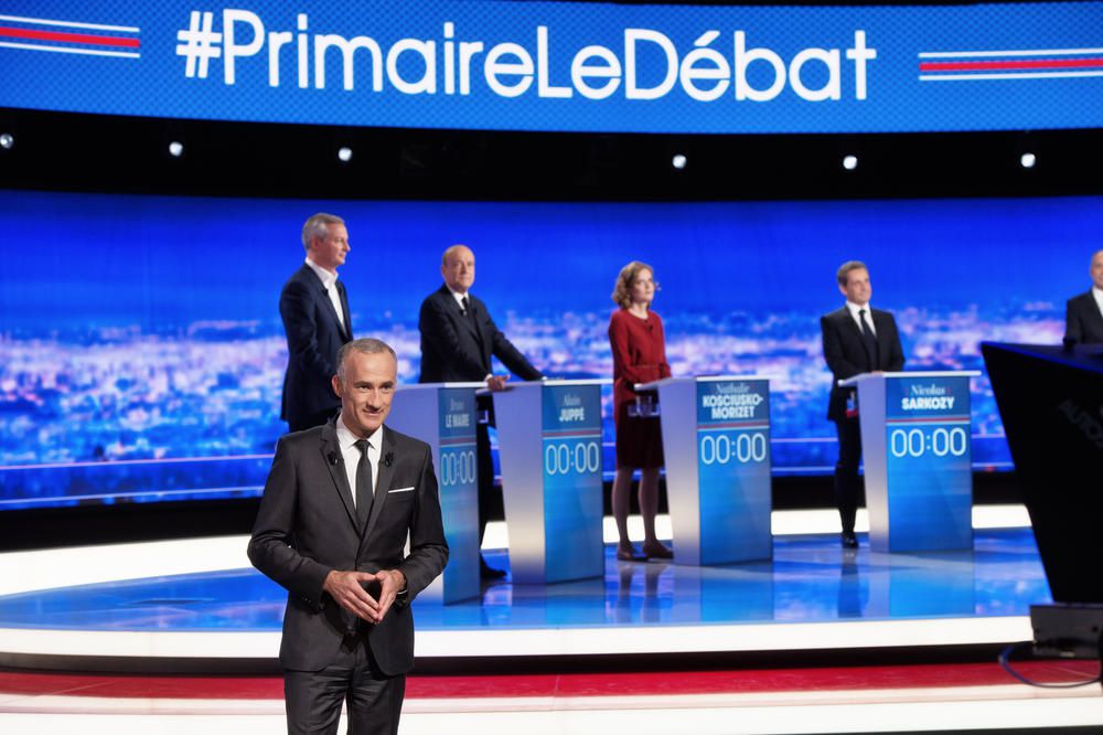 Succès d'audience pour le débat de la primaire de droite sur TF1.