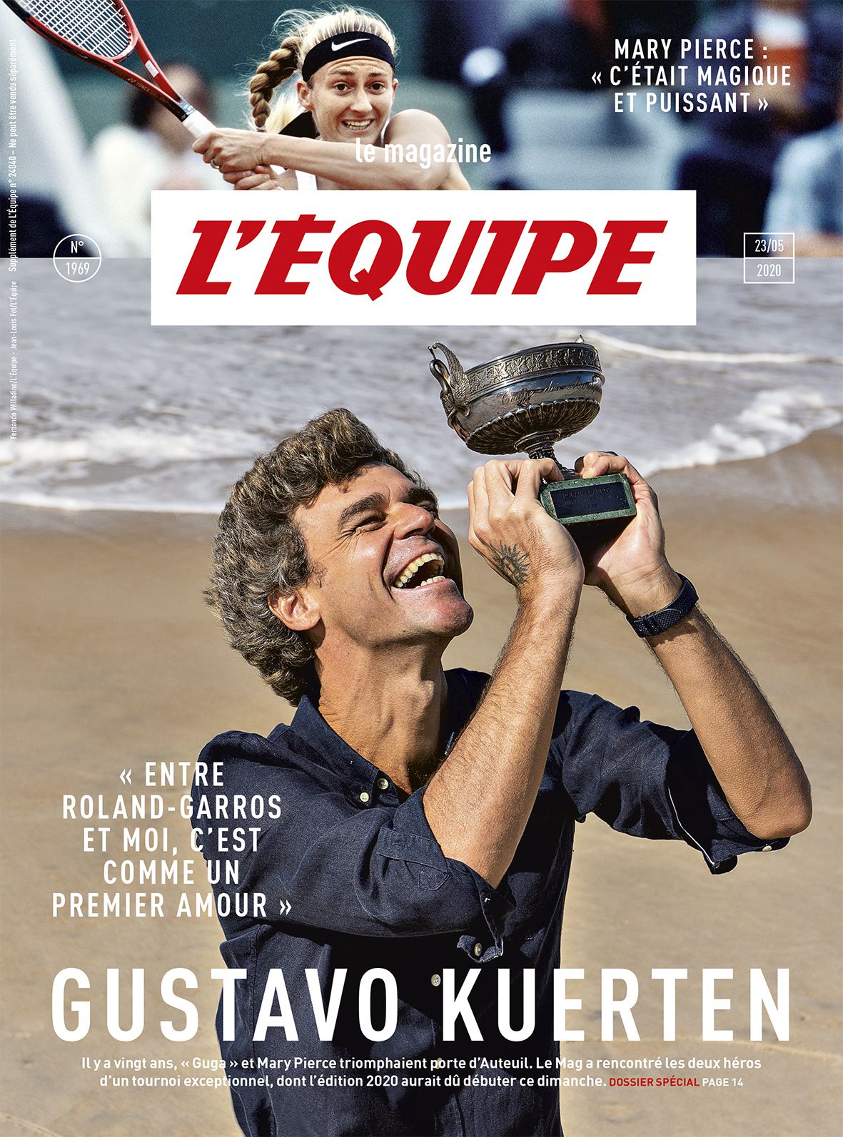 La Revue Hebdomadaire L Equipe Mag Est De Retour Avec Un Numero Special Roland Garros Leblogtvnews