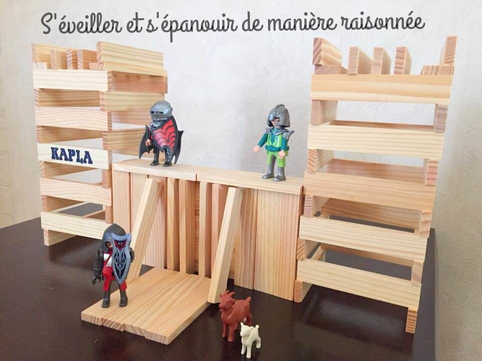 Jeu de construction bois Kapla