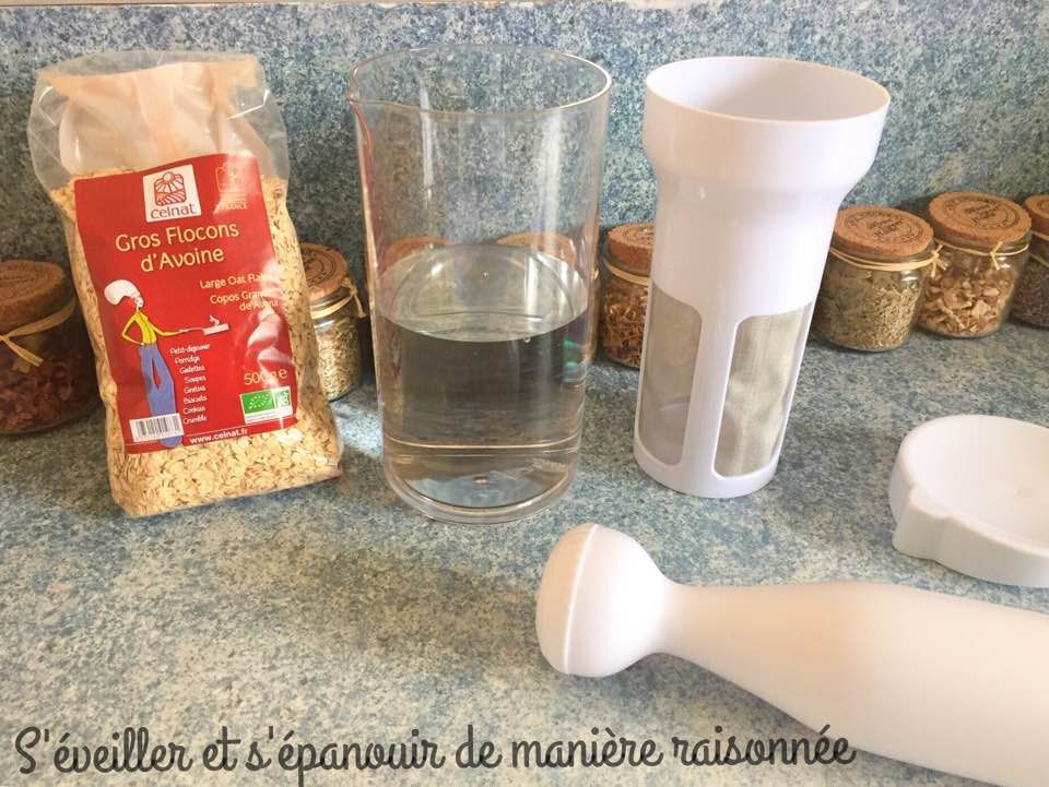 Mon lait d'avoine maison au SuperBlender