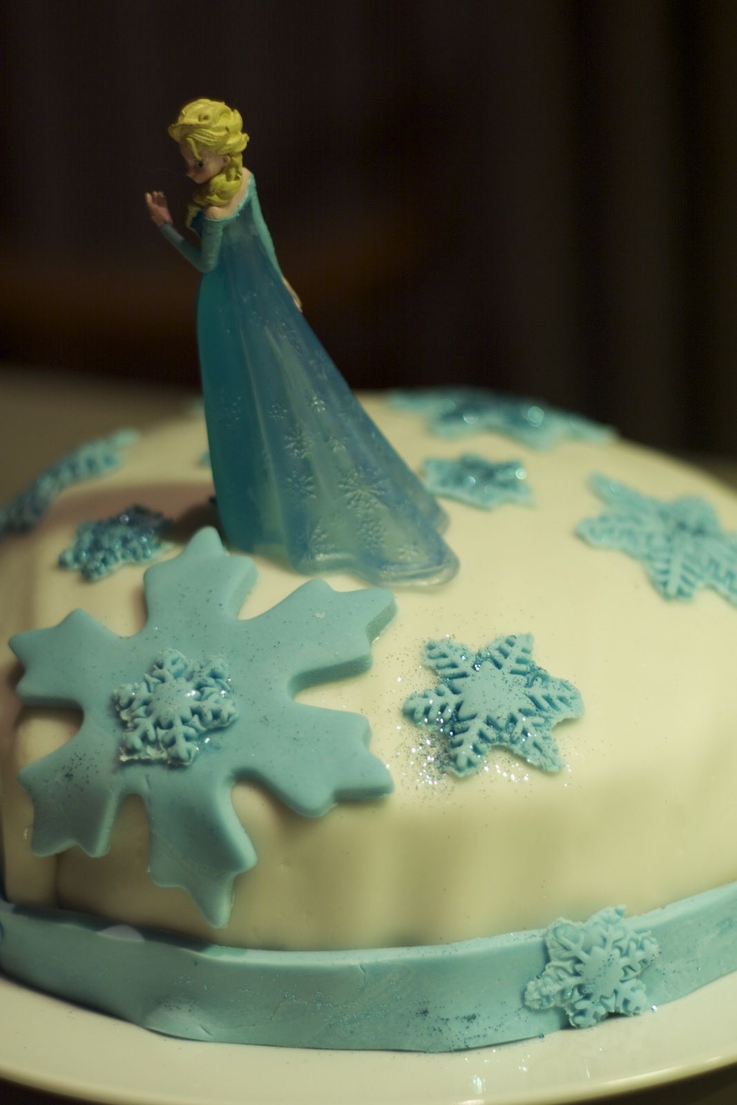 Gâteau damier de la Reine des neiges - Maison Joséphine - Sophie