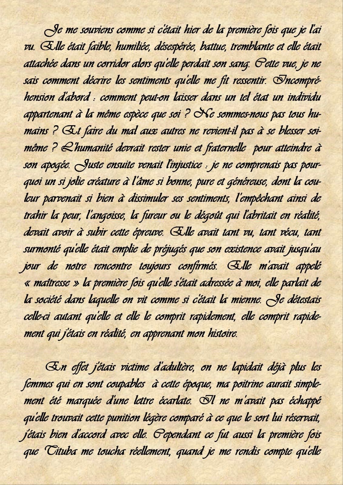 Courrier - Lettre de Hester à Betsey
