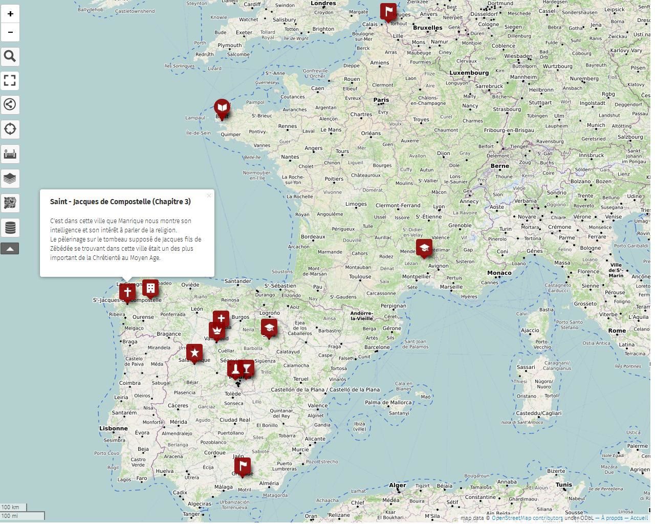 Détournement - La tunique d'infamie en carte numérique !