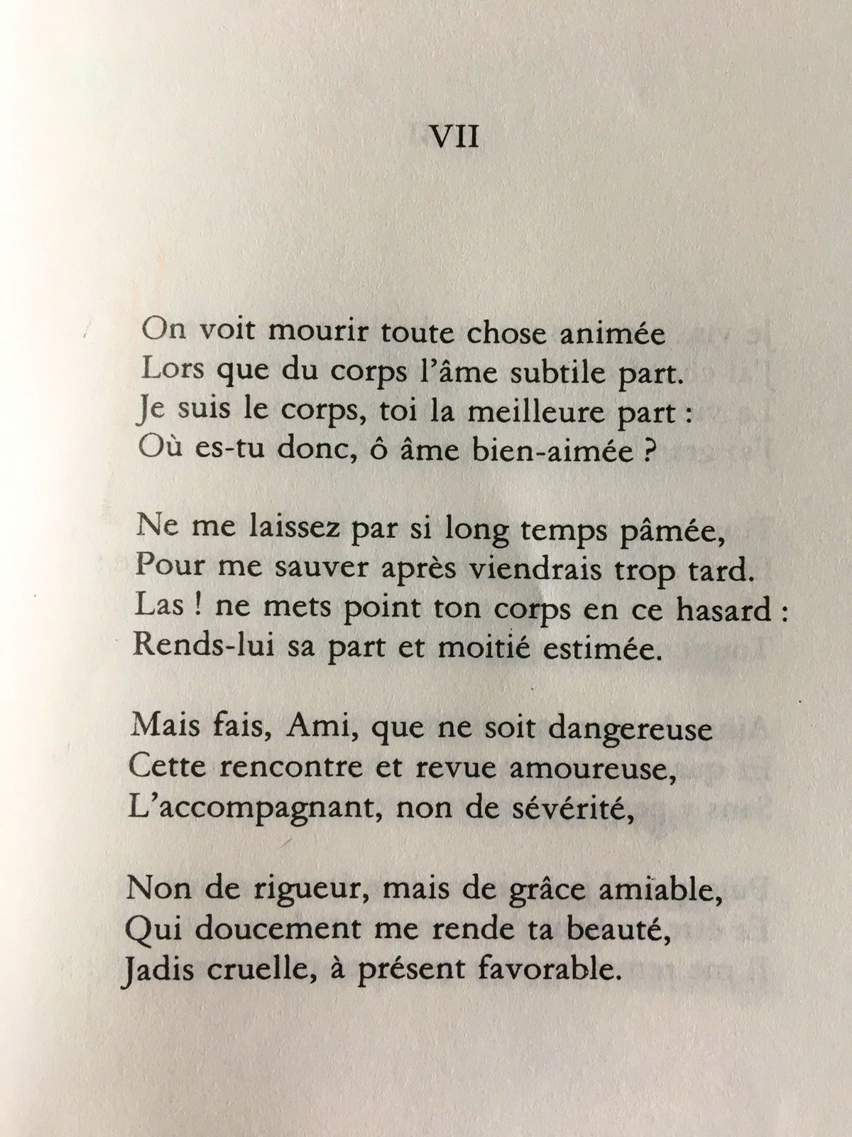 Dans le smartphone de Louise Labé - Sonnet VII - i-voix