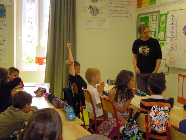 Saint André les Alpes : l’école primaire a reçu un auteur pour enfants