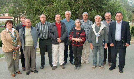 Le nouveau bureau du Pays A3V (mai 2014 Annot)