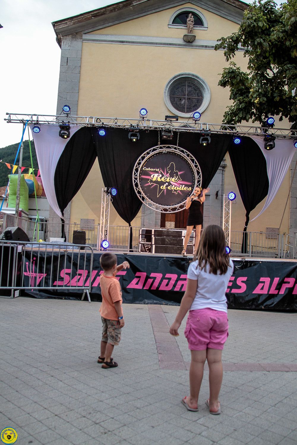 Images des festivités du vendredi 21 août St André les Alpes