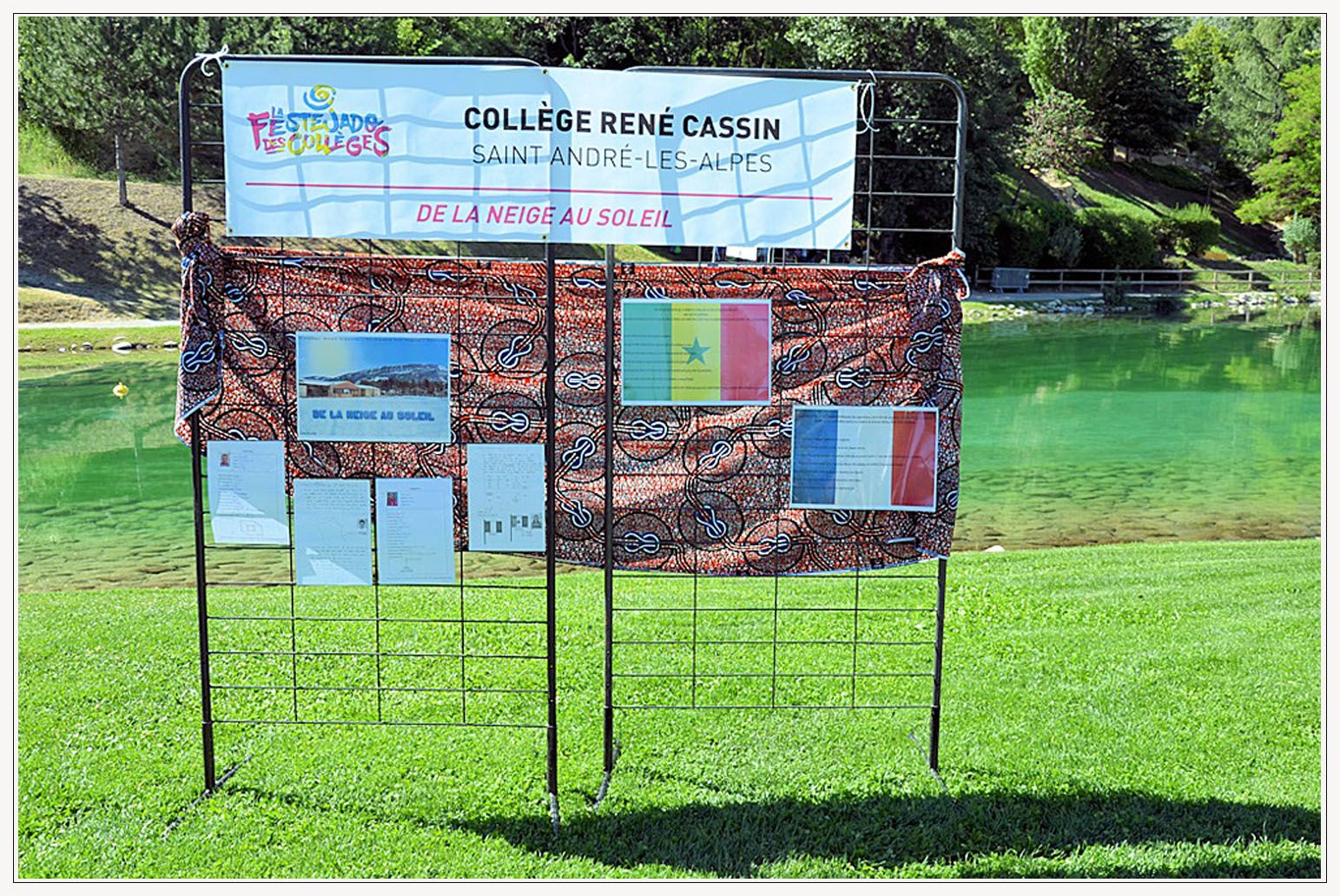 Saint André les Alpes : Les collégiens rêvent du Sénégal