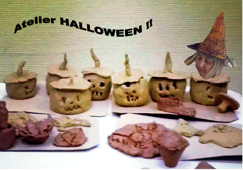 Atelier Poterie Halloween à Barrême