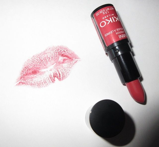 Jai Testé Le Mini Lipstick De Chez Kiko Jai 50 Ans Et