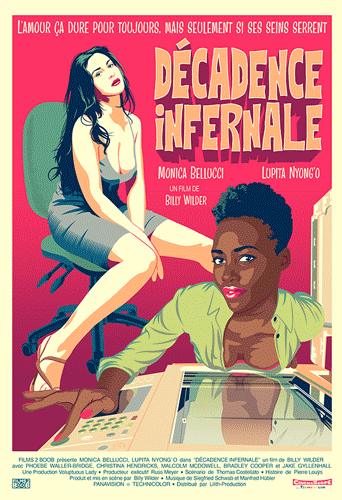 illustration dessin art affiche cinéma volupté improzine éma Dee thomas Koala N'karna films bd