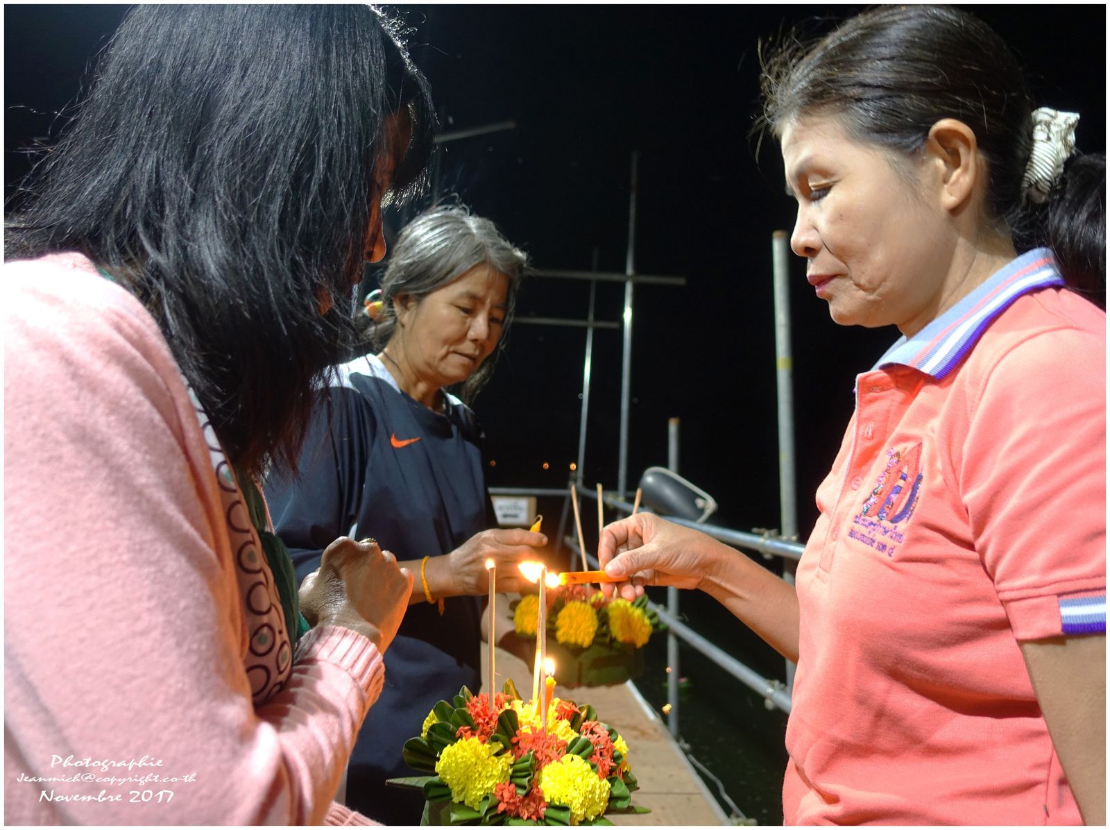 Loi Krathong (festival des lanternes Thaïlande)