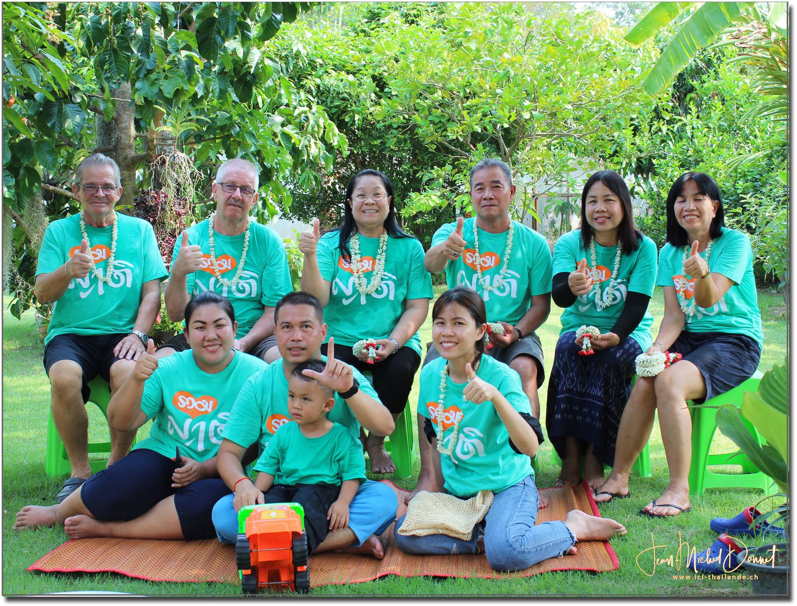Songkran, le nouvel An Thaï en famille....