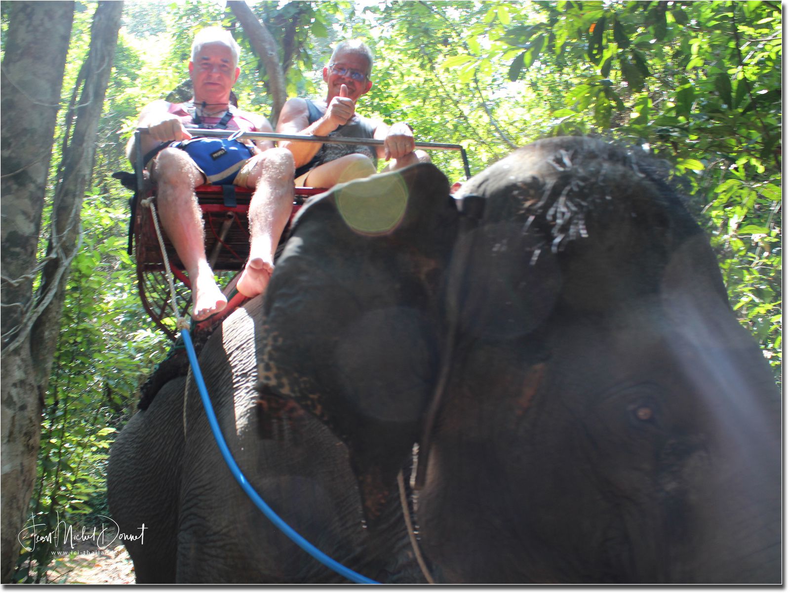 Un petit tour à dos d'éléphant (Ko Chang)