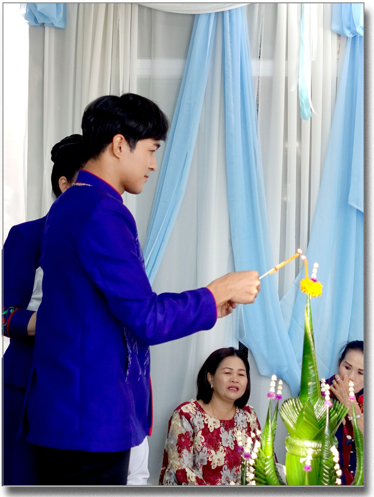 Mariage de Anny et Pik (Renu Nakhon, extrême Est de la Thaïlande)