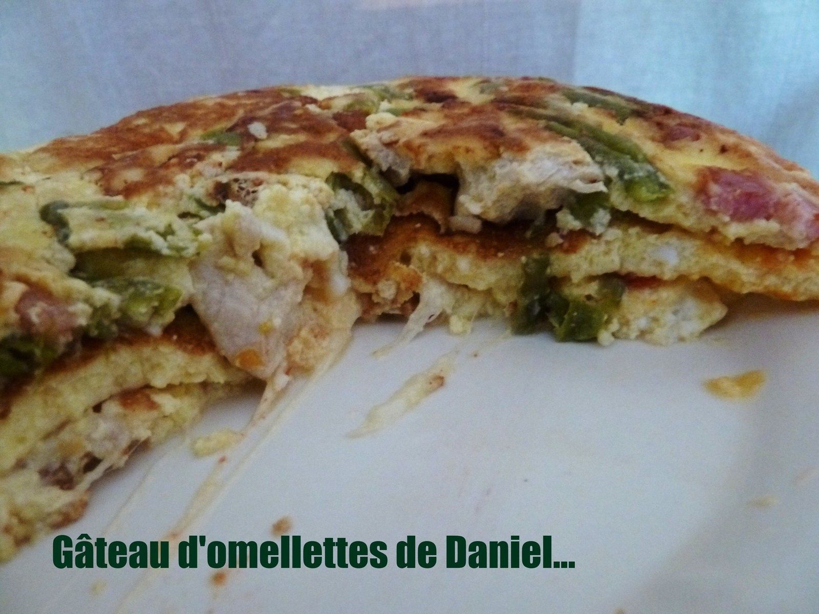 Le Gateau D Omelette De Daniel La Gourmandise Est Un Joli Defaut