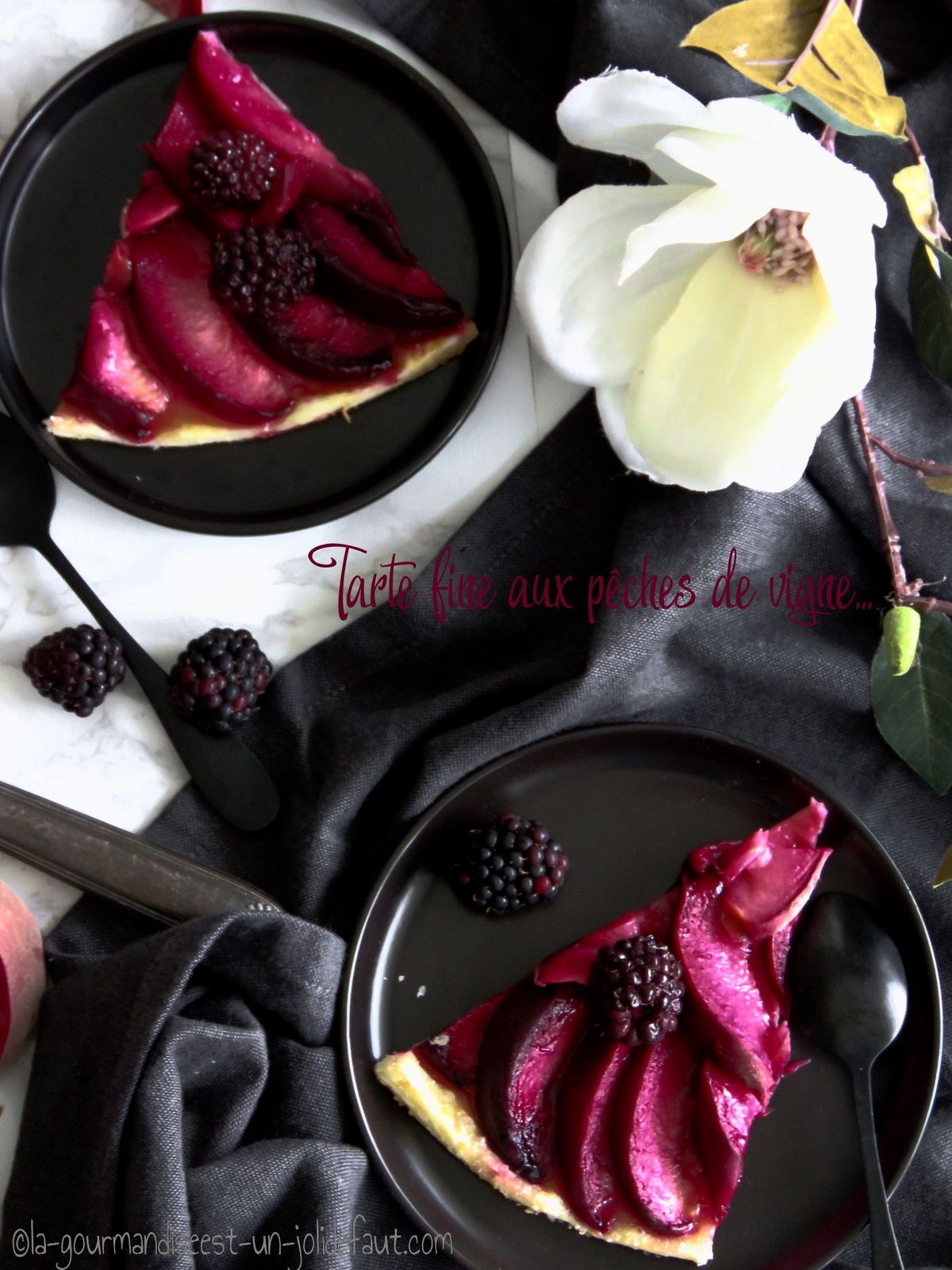3 idées...de dessert aux pêches - La gourmandise est un joli défaut