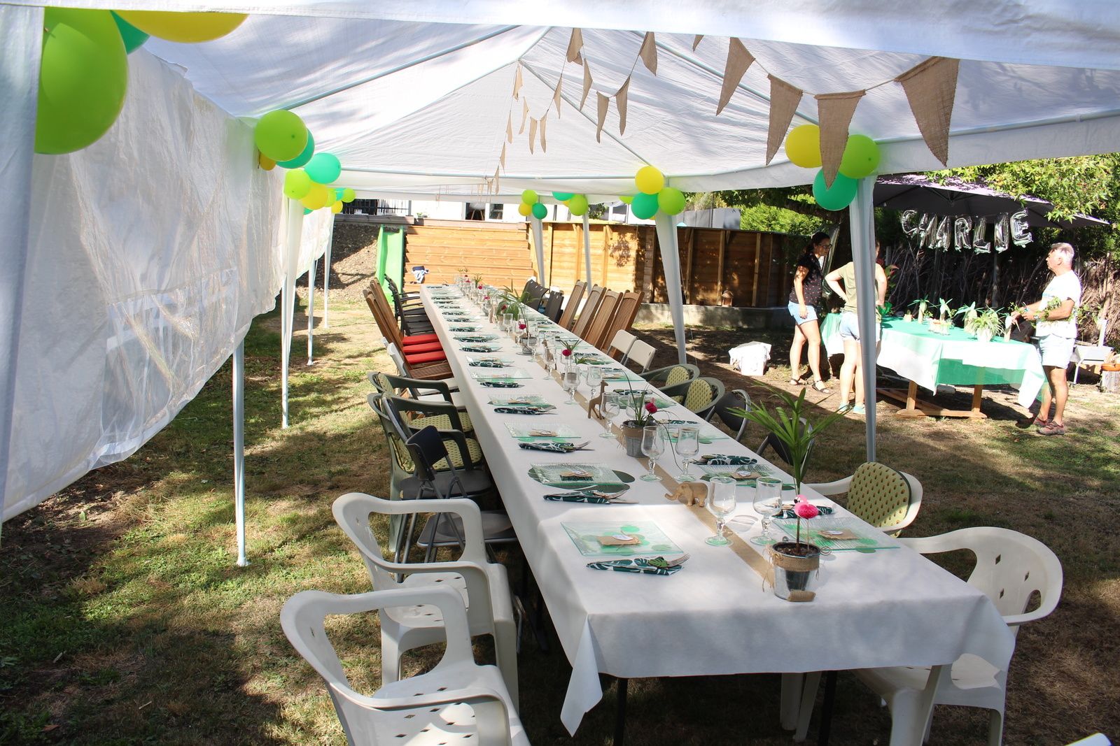 Anniversaire De Charlie La Decoration De Table