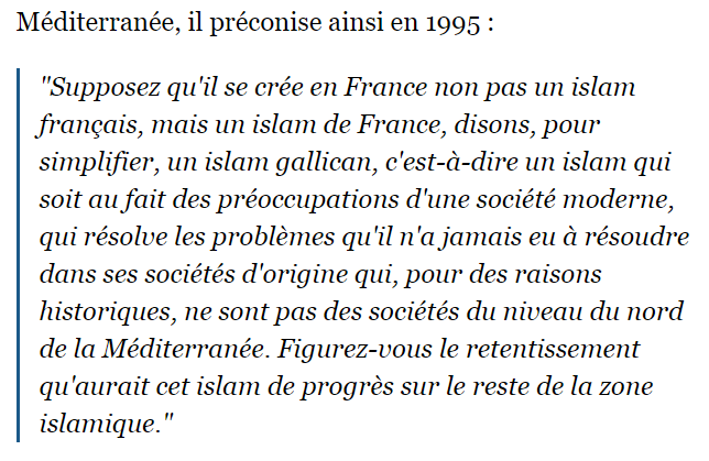 ISLAM en France ou de France ?