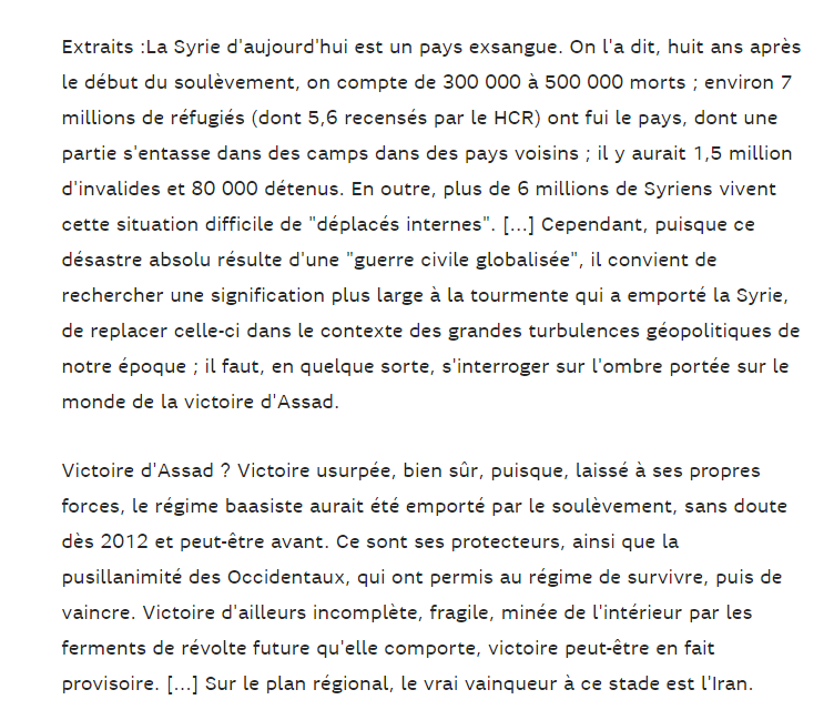 la longue nuit syrienne : 10 ans de diplomatie impuissante - How did Syria get Here ?