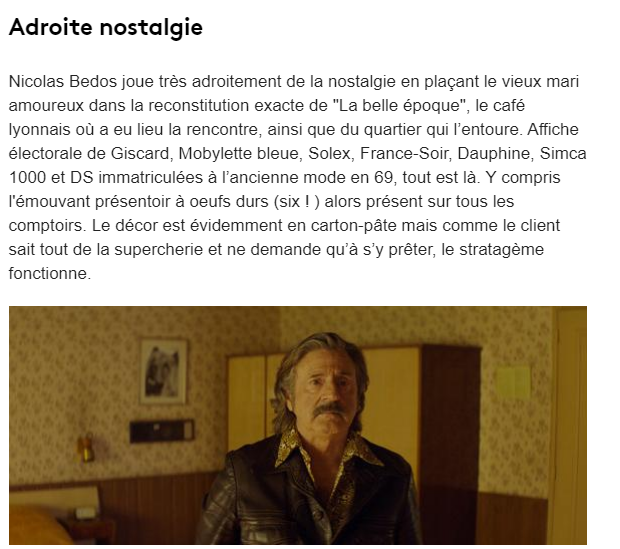 La Belle Epoque ( film : 2019 )