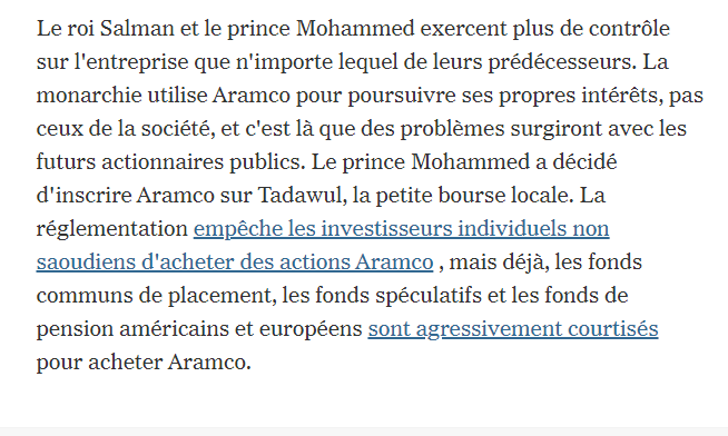 Aramco,Pétrole et Arabie Saoudite ( Ellen R. Wald )