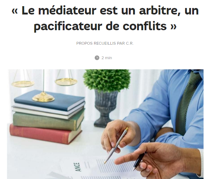 les Notaires et la Médiation en France 