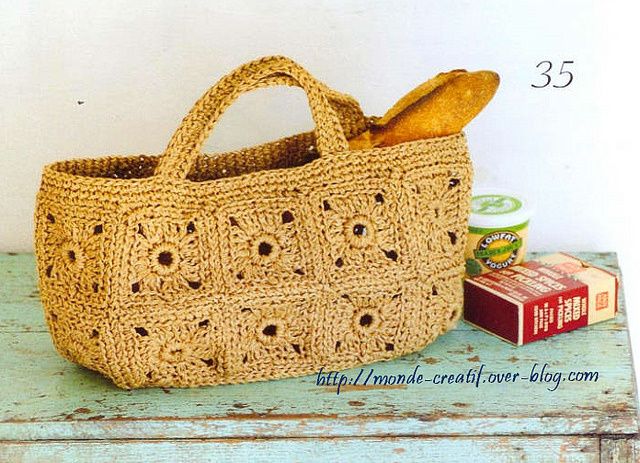 sac granny au crochet