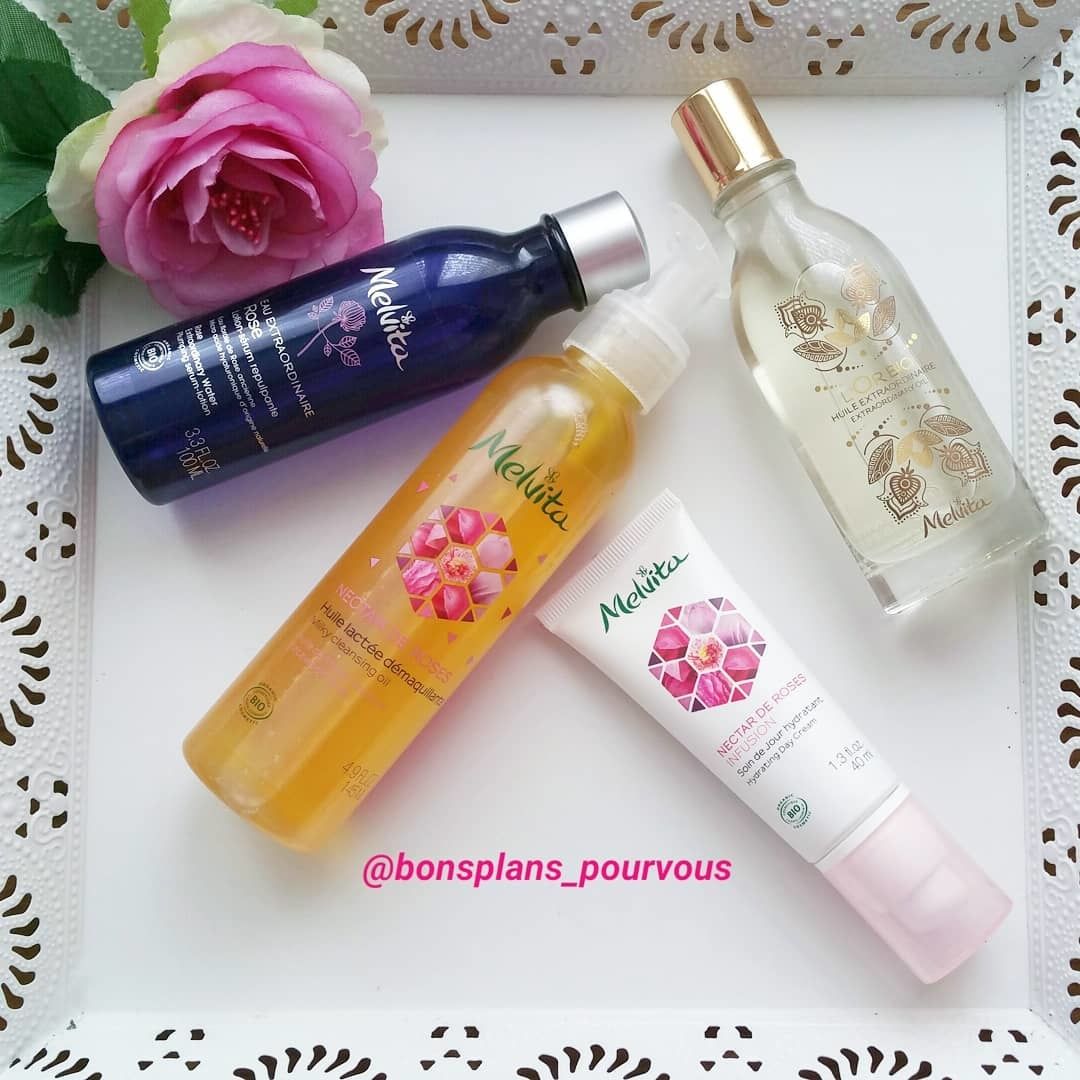 J'ai testé la gamme Nectar de Roses de Melvita