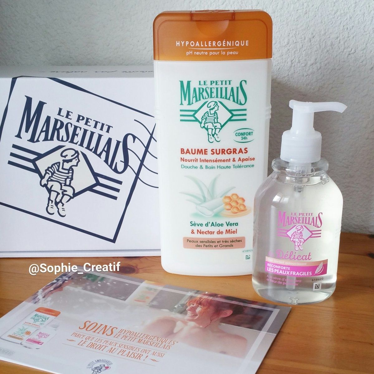 J'ai testé les soins hypoallergéniques Le Petit Marseillais