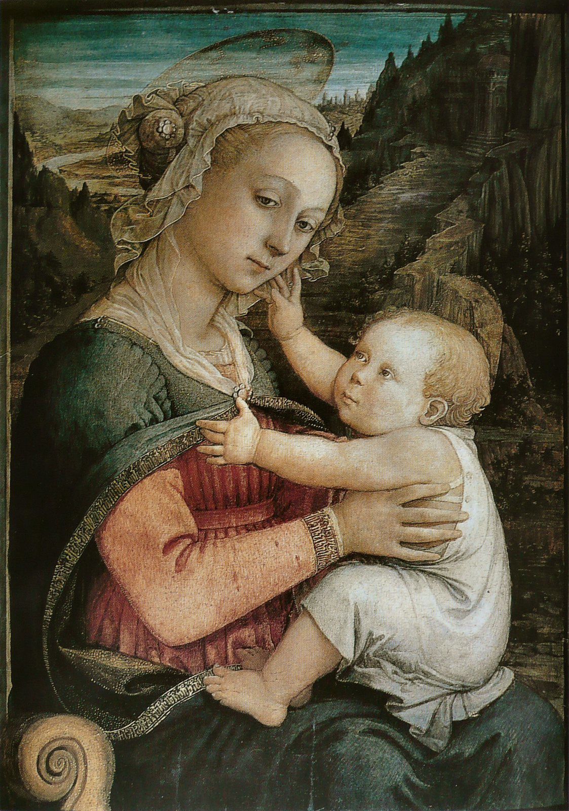 Vierge à l'Enfant (Fra Philippo Lippi, 1465)