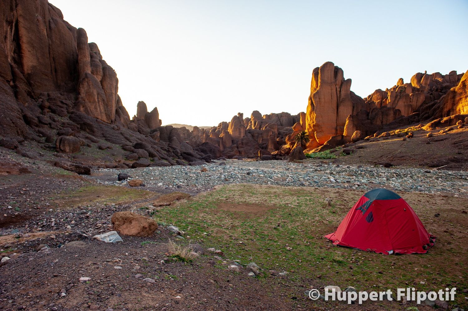 Maroc : bivouac dans les Gorges de Tislit