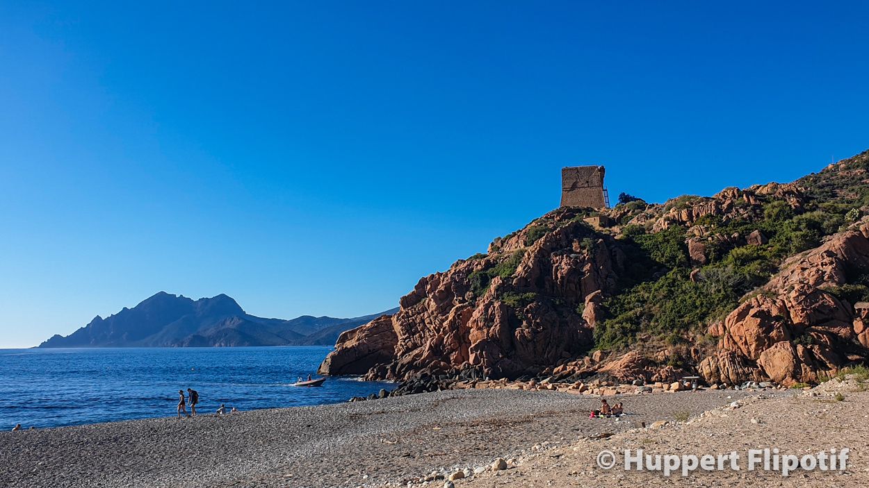 Plage Marine de Porto Ota Corse