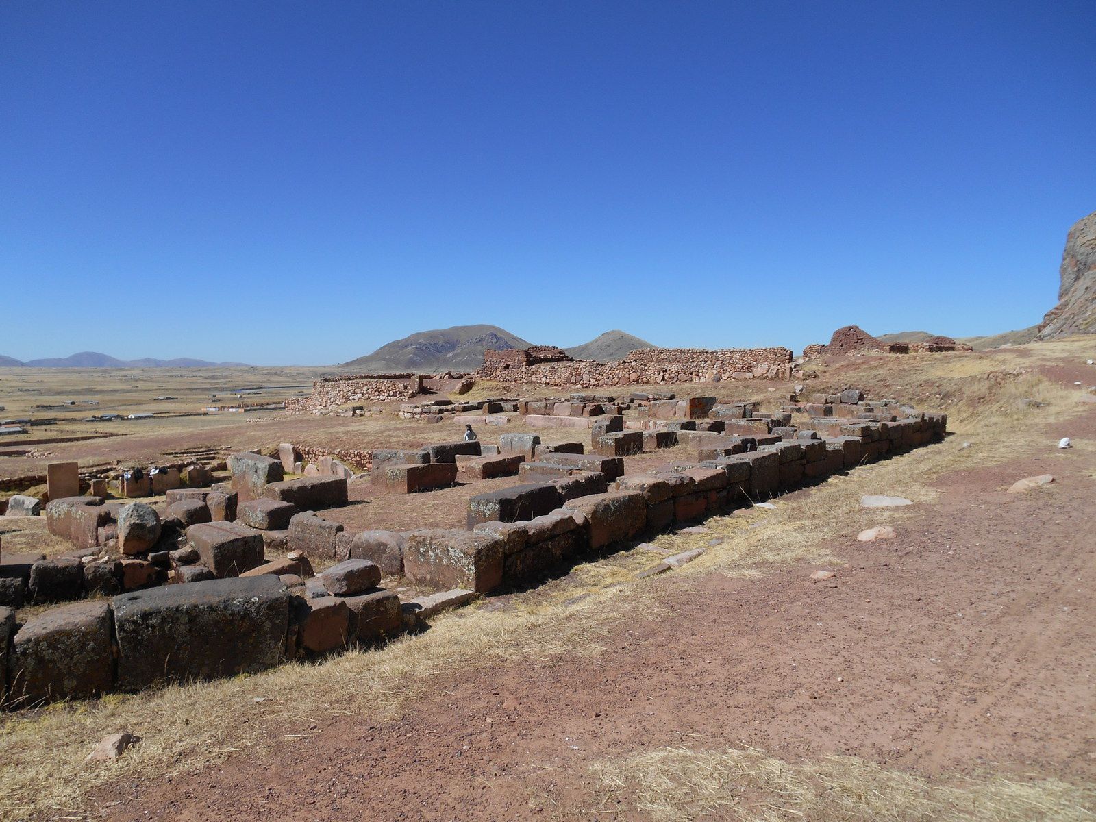 Les ruines du fort militaire ayant fait partie du système de défense de Cuzco sous l'empire Inca.
