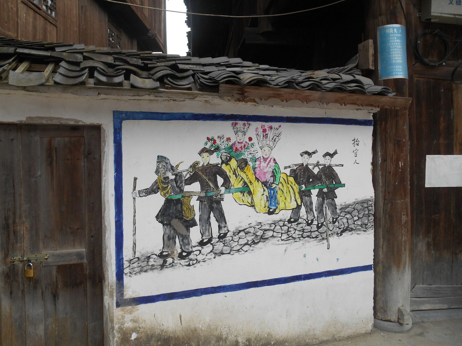 Chine: jour 10- Une boucle autour du village de Zhaoxing.-1-