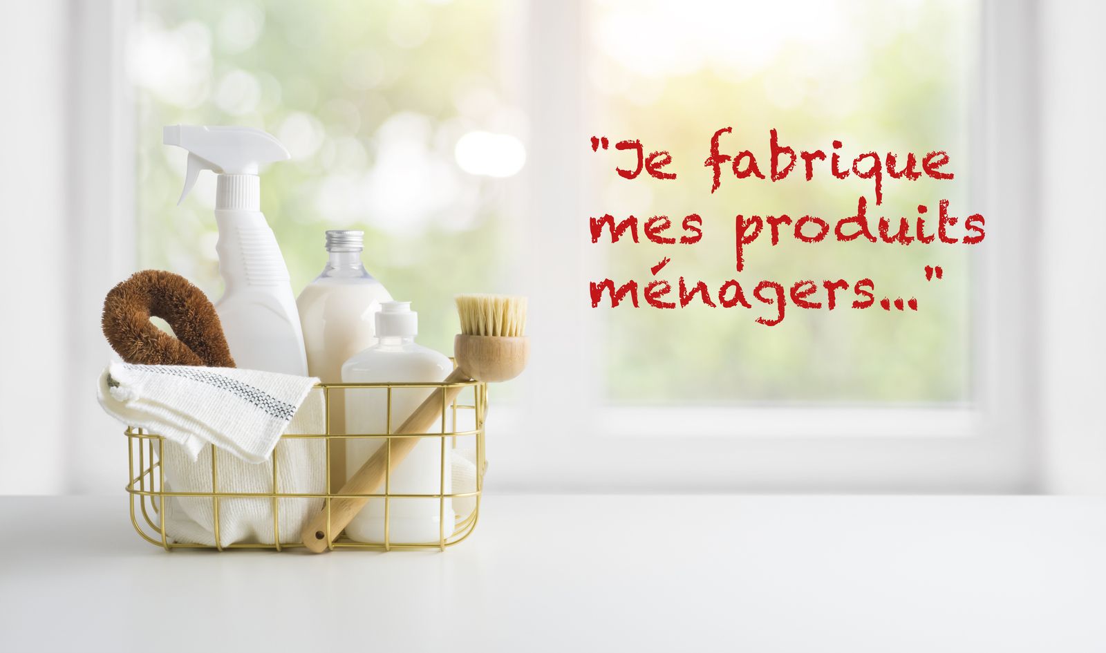 Fabriquer ses produits ménagers