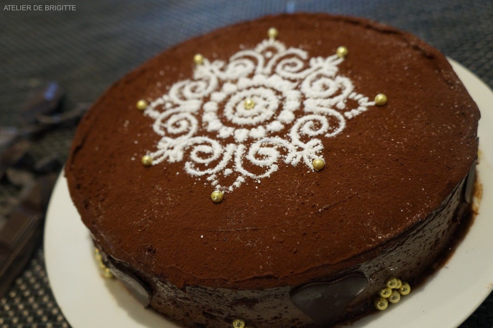 Le Gateau Double Chocolat No Gluten Recette De Mercotte Atelier De Brigitte Cuisine Recettes Partages
