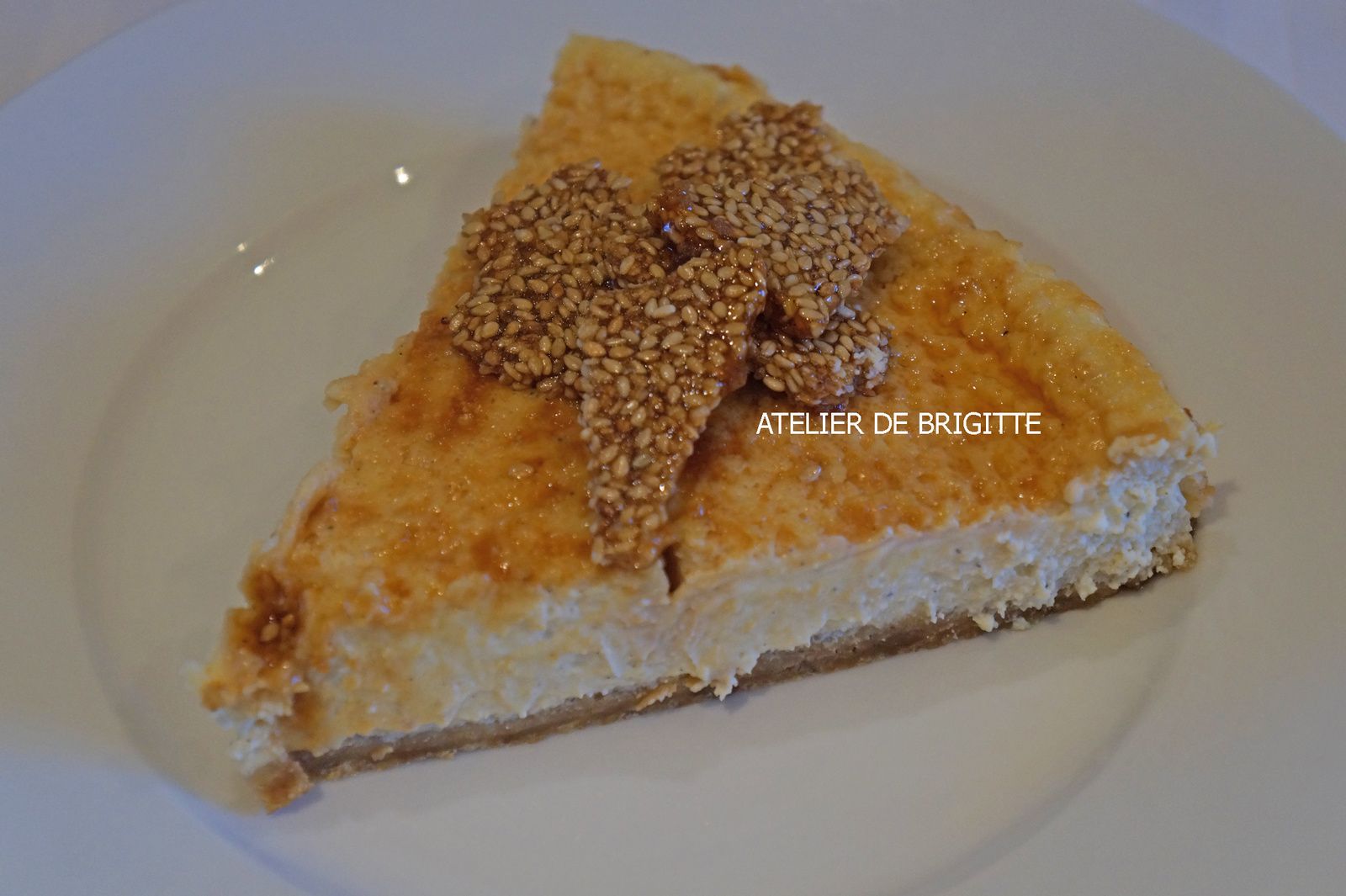 Nougatine au sésame Atelier de Brigitte, cuisine, recettes, partages,