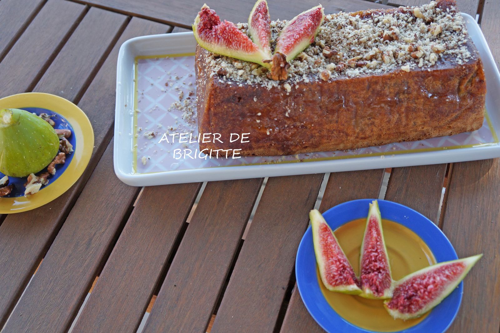 Cakes aux Figues et Noix Atelier de Brigitte, cuisine, recettes, partages,