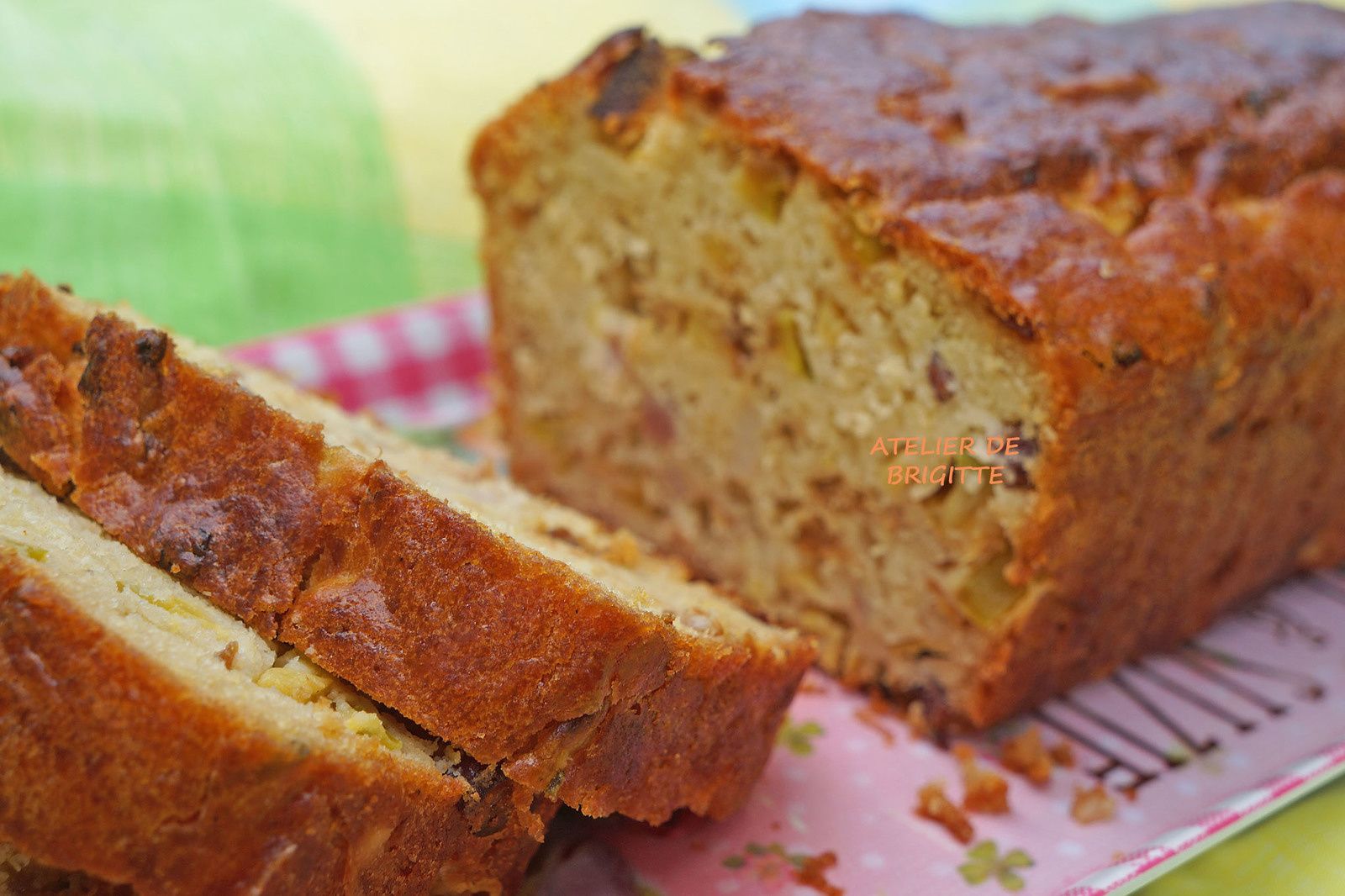 Cake - Courgette - Lardons-