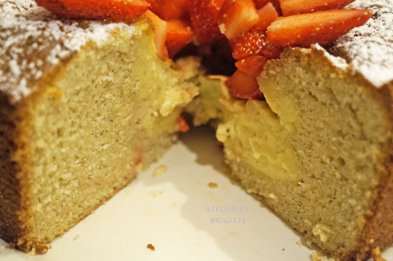 gâteau, crème pâtissière, vanille, dessert, goûter, pause café, tea time,