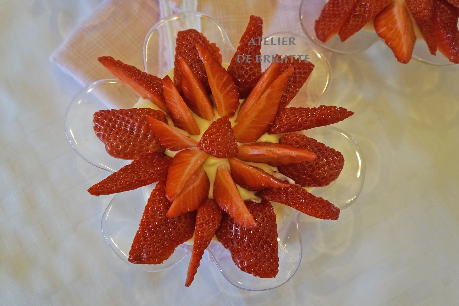 recette de chef, recette du confinement, confinement, restez chez vous, fruits, fraises, crème pâtissière, dessert,