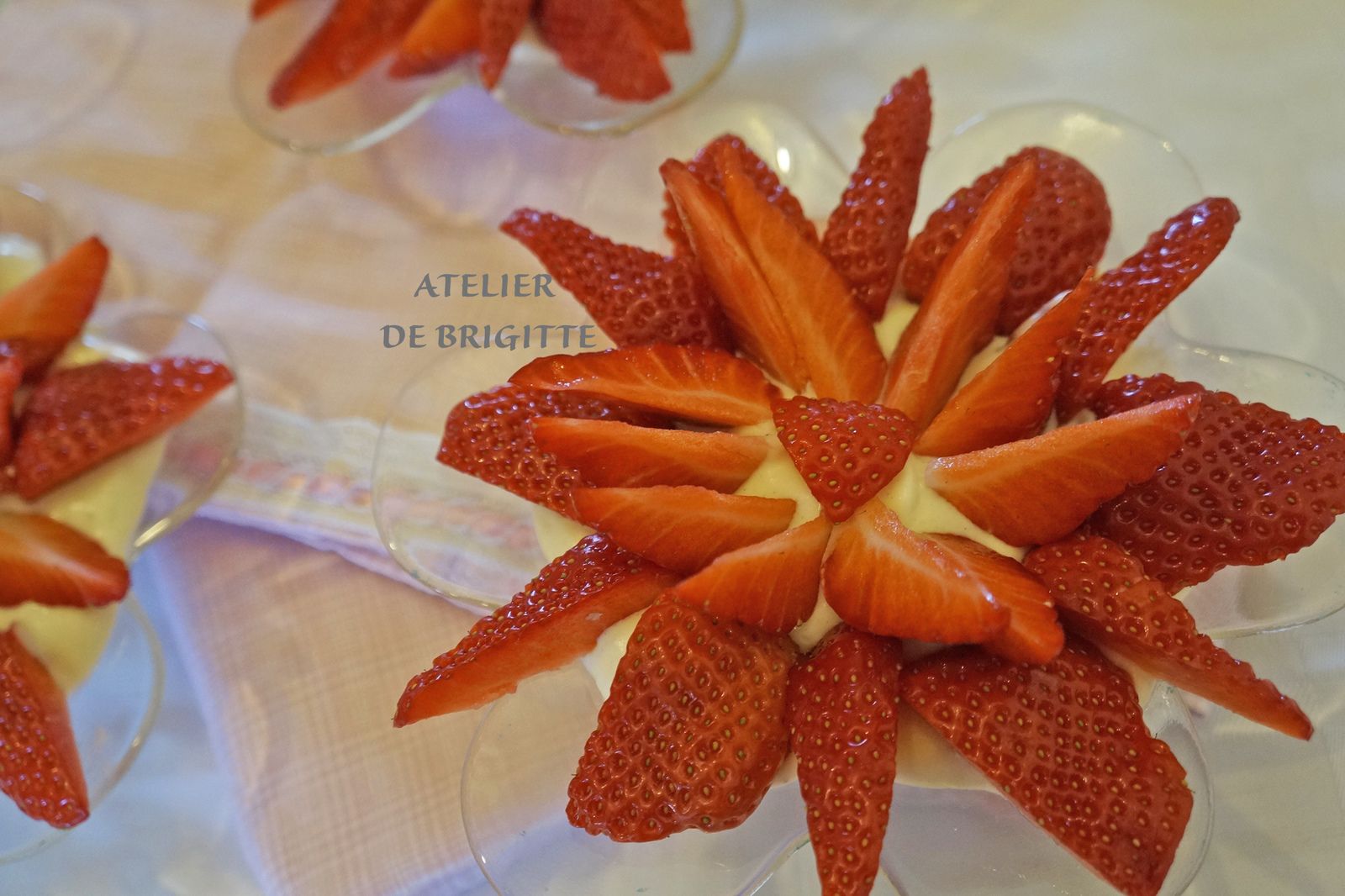 recette de chef, recette du confinement, confinement, restez chez vous, fruits, fraises, crème pâtissière, dessert,