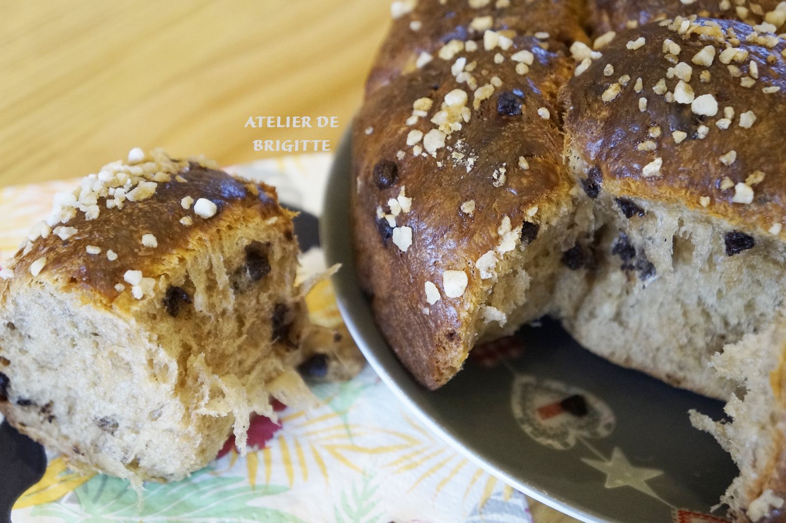 brioche, petit déjeuner, goûter, digicook, recette digicook, chocolat